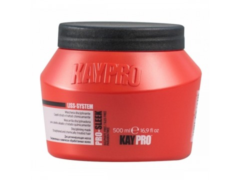 KAY PRO LISS SYSTEM PRO-SLEEK plaukų kaukė po tiesinimo procedūros 500ml